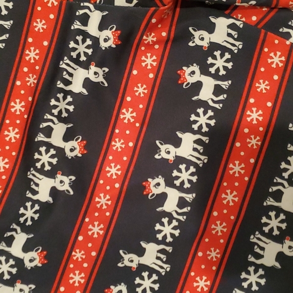 Rudolph & Clarice holiday leggiy - Picture 2 of 3